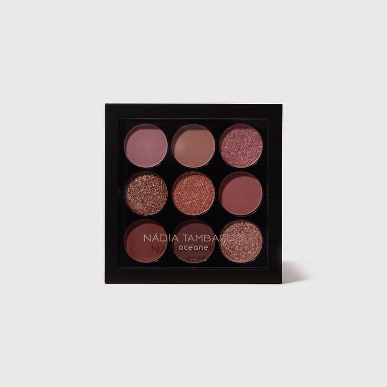 Paleta De Sombras Océane Nádia Tambasco To Go Nude 7,2g