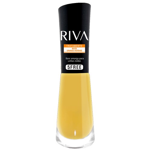 Esmalte Riva Tratamento 5Free Base Para Unhas Roídas