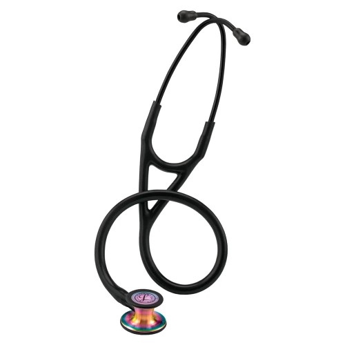 Estetoscópio Littmann Cardiology IV 3M - Preto E Rainbow - 6165