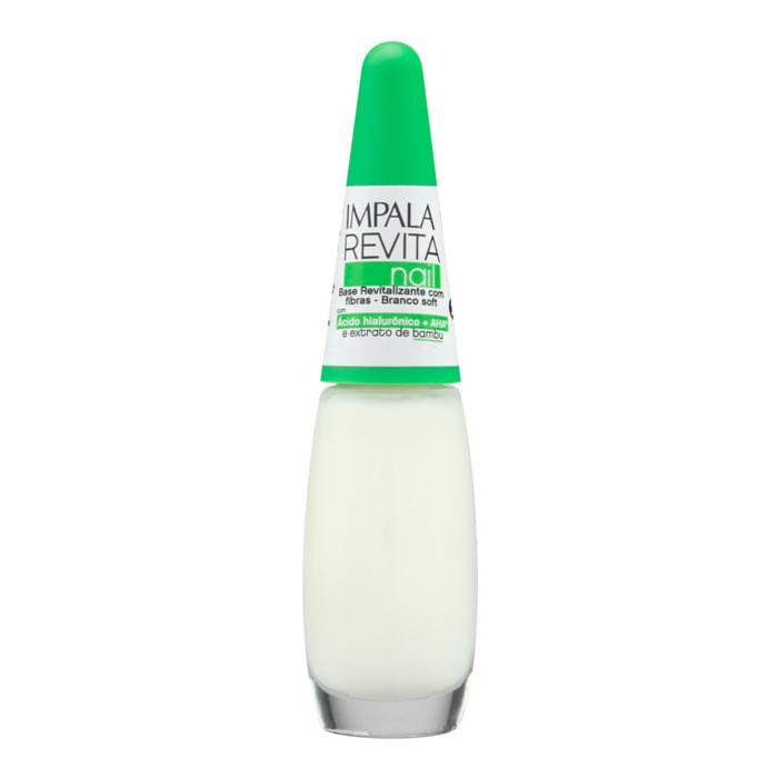 Base Impala Revitalizante Com Fibras Branco Soft 7,5ml