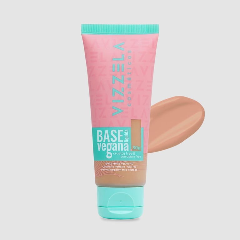 Base Líquida Vizzela Cor 10 Vegana 30g