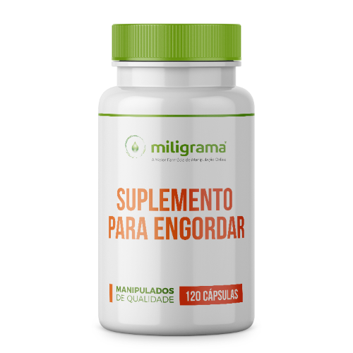 Suplemento para Engordar 120 Cápsulas