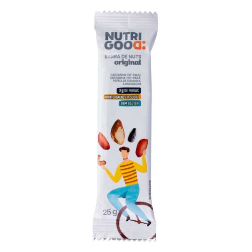 Barra de Nuts Nutrigood Original com 25g