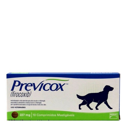 Previcox 227mg para Cães Uso Veterinário com 10 Comprimidos