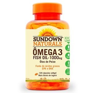 Sundown Fishampoo Oil Omega 1000mg 120 Cápsulas - Sundown Naturals