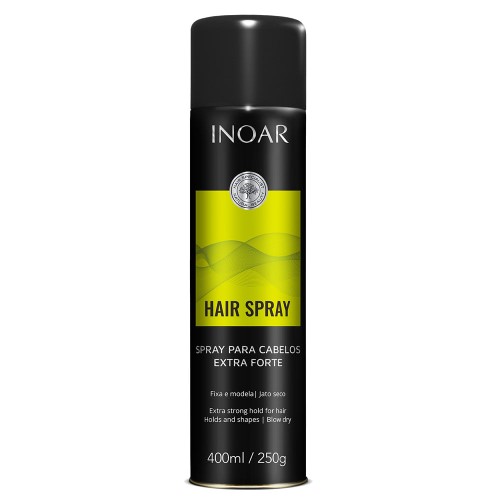 Fixador de Cabelo Inoar Hair Spray Extraforte com 400ml