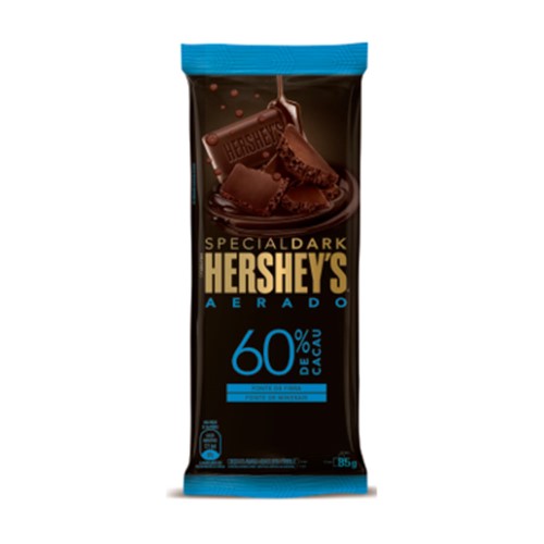 Chocolate Hershey Special Dark Aerado 60% Cacau 85g