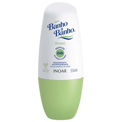 Desodorante Banho a Banho Roll-On Ocean Antiperspirante 55ml