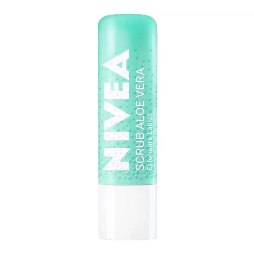 Esfoliante Labial Nivea Scrub Aloe Vera com 4,8g