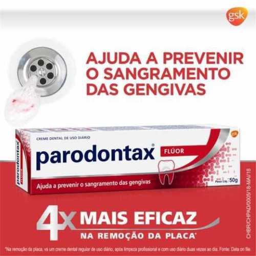 Creme Dental Parodontax Flúor 90g