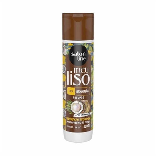 Shampoo Meu Liso Coco Hidratante 300Ml - Salon Line