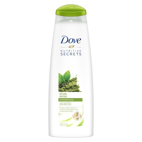 Shampoo Dove Ritual Detox com 400ml