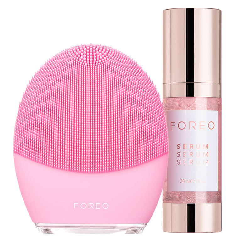 Foreo Perfect Luna 3 Kit – Aparelho de Limpeza Facial + Sérum Facial