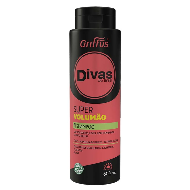 DIVAS DO BRASIL SH SUP VOLUM 500ML