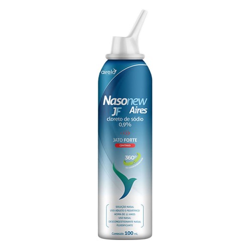 Nasonew Aires 0,9% Jato Forte Contínuo 100ml