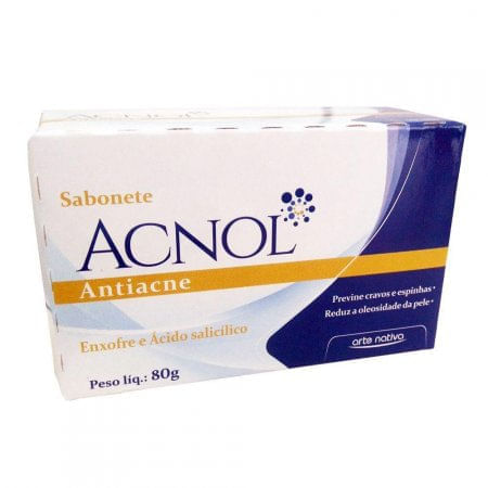 SABONETE ACNOL ANTIACNE ARTE NATIVA 90G