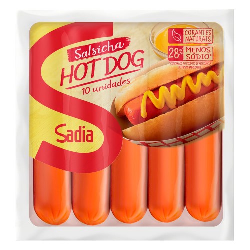 Salsicha Hot Dog Sadia 500g