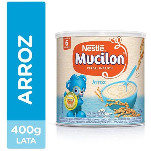 Mucilon Arroz Cereal Infantil Lata 400g