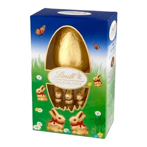 Ovo De Páscoa Lindt Gold Bunny ao Leite 125g