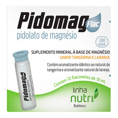 Suplemento Vitamínico Pidomag Baldacci 12 Flaconetes