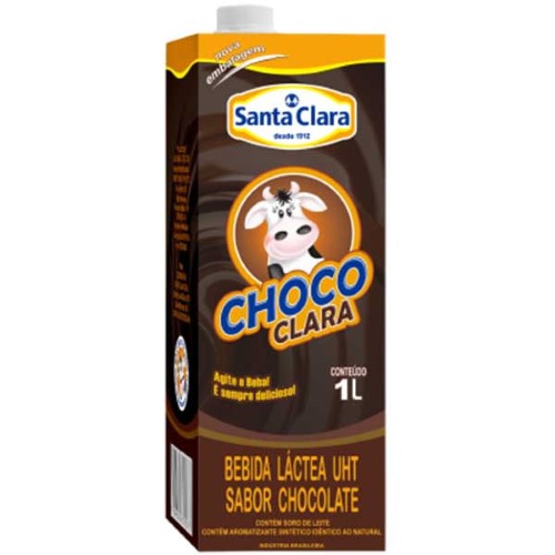 Bebida Lactea Santa Clara 1l Choco Clara