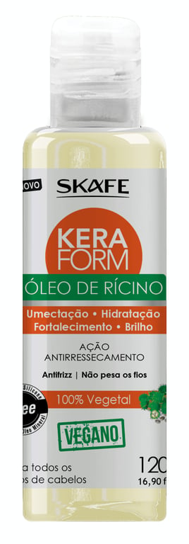 Skafe Óleo de Rícino – Óleo Capilar