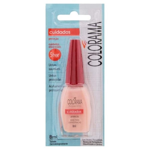 Esmalte Colorama Cremoso Base Fortalecedora