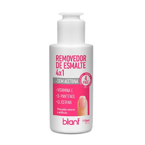 Removedor de Esmalte Blant 4x1 110ml