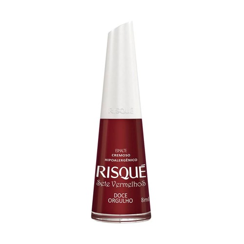 Esmalte Risqué Sete Vermelhos Doce orgulho 8ml