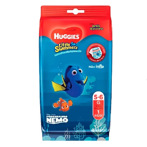 Fralda Huggies Praia e Piscina Little Swimmers G - 1 Unidade