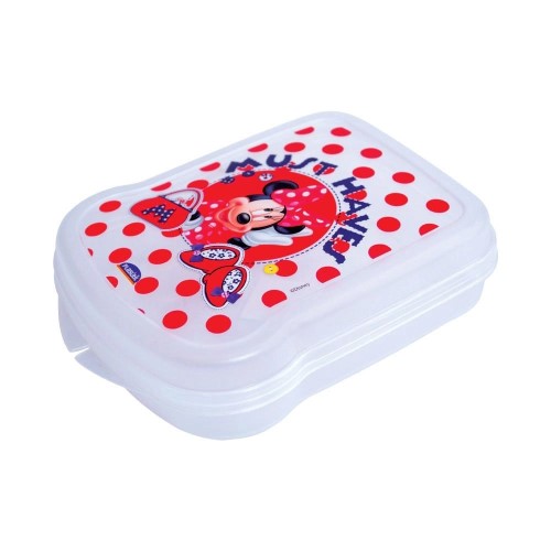 Porta Alimento Plástico Plasútil Sanduicheira Minnie