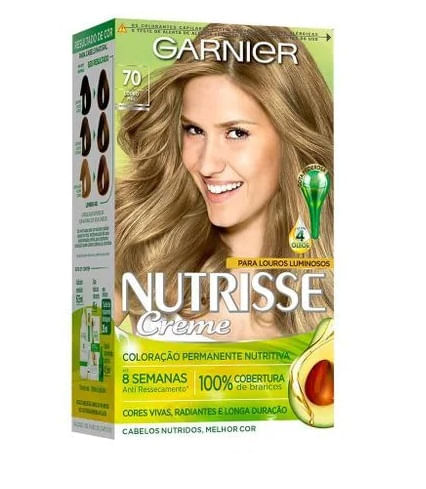 Tintura Garnier Nutrisse 70 Mel 2 Unidades