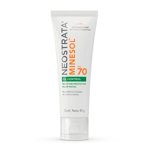 Protetor Solar Facial Neostrata Minesol Oil Control FPS 70 40g