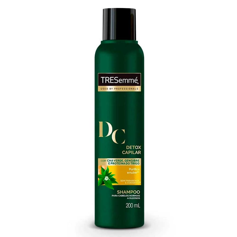 Shampoo TRESemmé Detox Capilar com 200ml