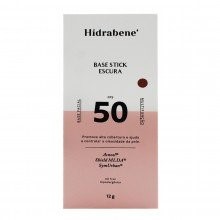 Base Facial Stick Hidrabene Escura FPS 50 com 12g