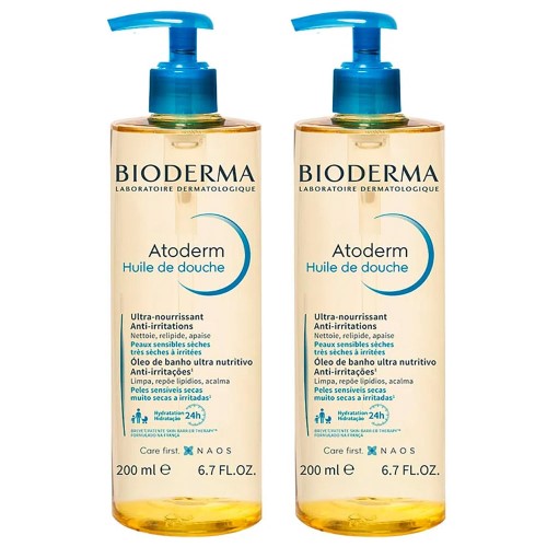 Bioderma Atoderm Kit com 2 Unidades – Óleo de Banho 200ml