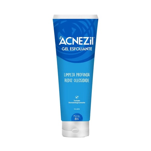 Gel Esfoliante Acnezil Esfoliante 80g