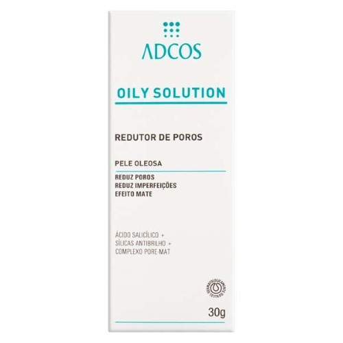 Adcos Oily Solution 30G Redutor De Poros - Adcos