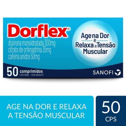 Dorflex com 50 comprimidos