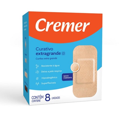 Curativo Cremer Extra Grande 8 Unidades