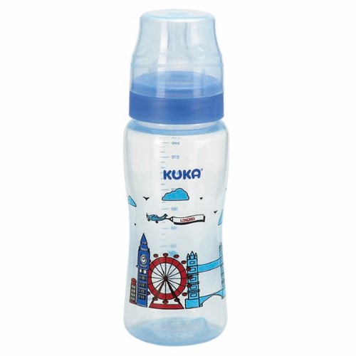 Kuka Mamadeira Premium Color Azul 330Ml 1741 D