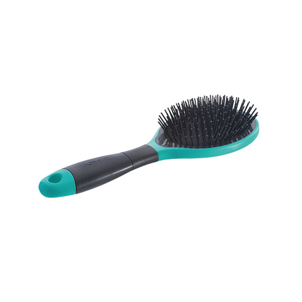 Escova Oval Hair Premium Verde Dompel