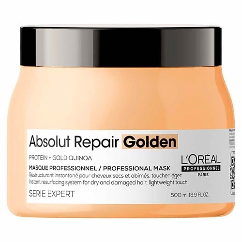 L`oréal Professionnel Absolut Repair Gold Quinoa + Protein - Máscara Light de Tratamento Tamanho Profsissional