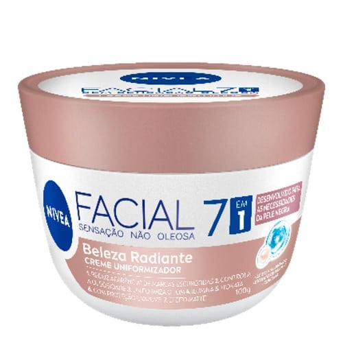 Creme Facial Nívea Beleza Radiante Pele Negra 100g