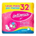 Absorvente Externo Intimus Tripla Proteção Suave com Abas 32 unidades