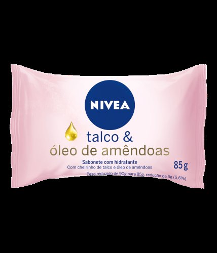 Sabonete Nivea Talco & Óleo de Amêndoas 90g