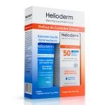 Kit Helioderm Facial FPS50 - 50g + Sabonete Líquido Facial Helioderm 50ml