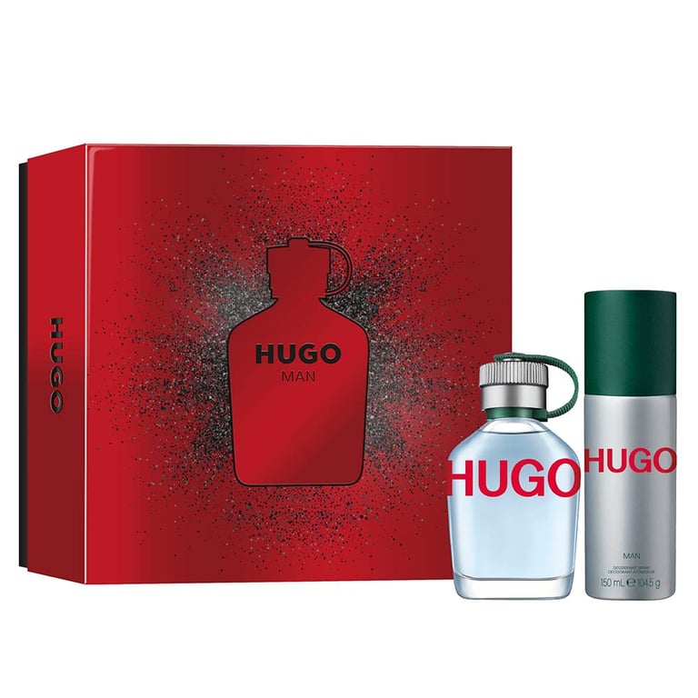 Conjunto Hugo Man Masculino - Eau de Toilette 75ml + Desodorante 150ml