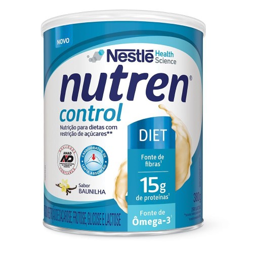 Suplemento Alimentar Nestlé Nutren Control Diet Baunilha 380g