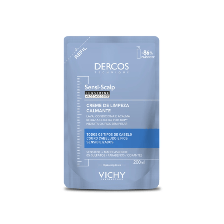 Creme De Limpeza Capilar Vichy Dercos Sensi Scalp Refil 200ml